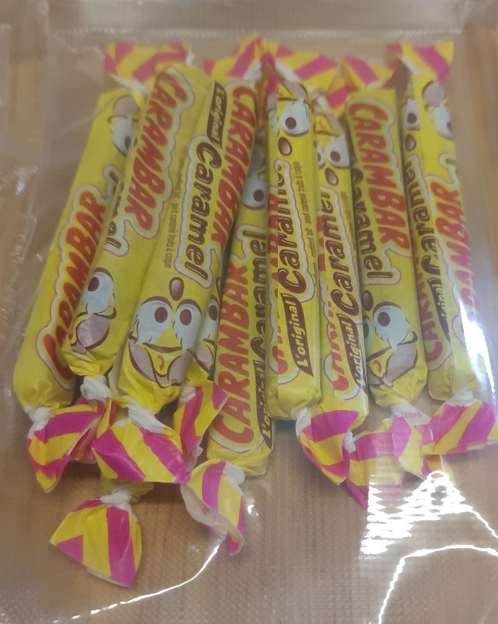 Carambar Caramel – Bâton gourmand emblématique Carambar caramel vendu à l’unité – photo non contractuelle.
