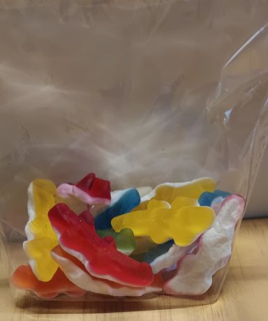 Les célèbres crocodiles Haribo : tendres, colorés et fruités