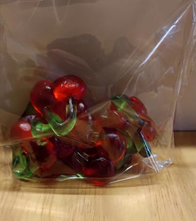 Les célèbres cerises Haribo